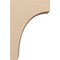 Ekena Millwork 9"W x 18"D x 27"H Classic Huntington Rough Cedar Woodgrain TimberThane Corbel, Primed Tan CORUR09X18X27HUNRCPR - alternate 6